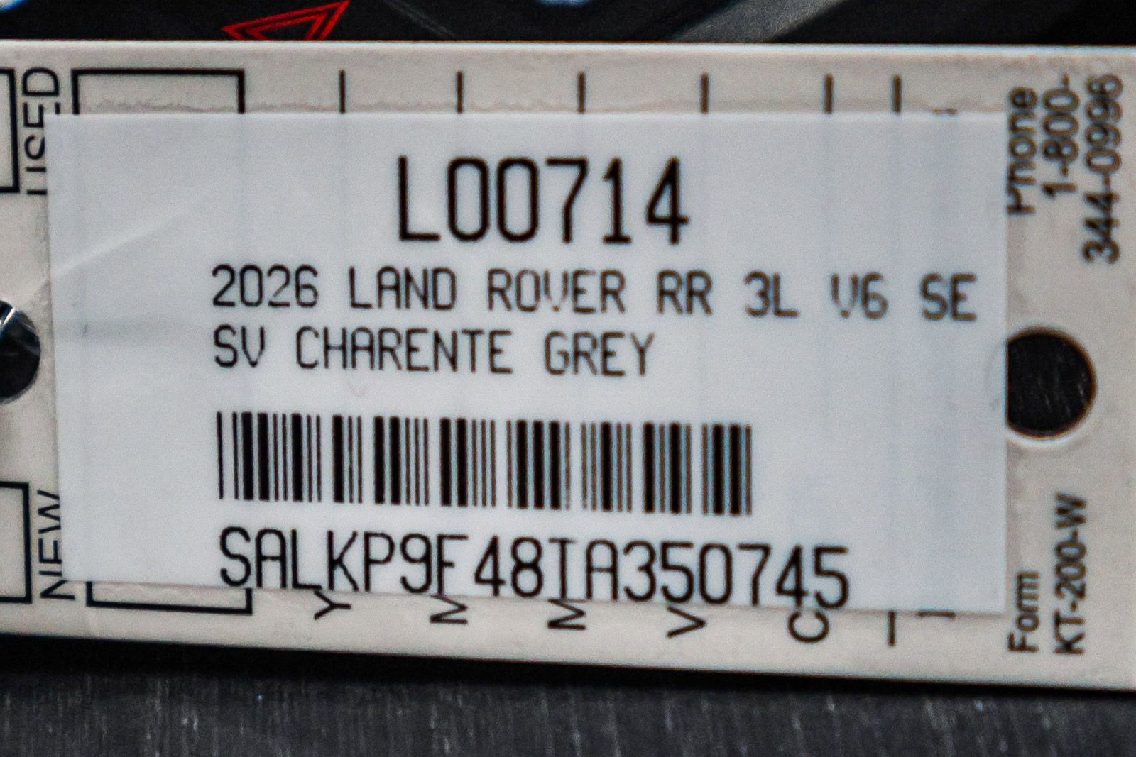 New 2026 Land Rover Range Rover SE AWD/4WD image 38