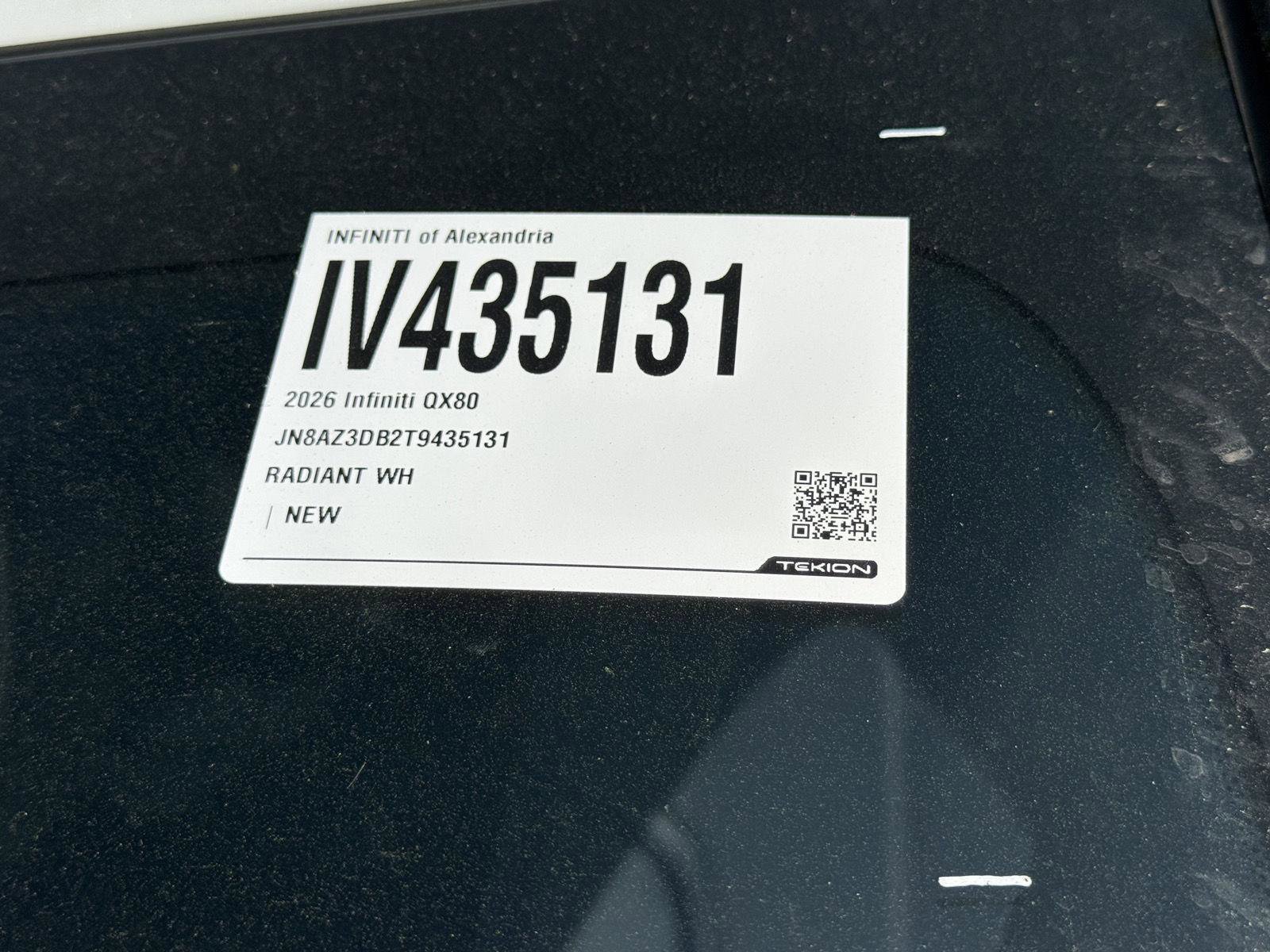 New 2026 INFINITI QX80 4WD w/ Sport Exterior Package image 27