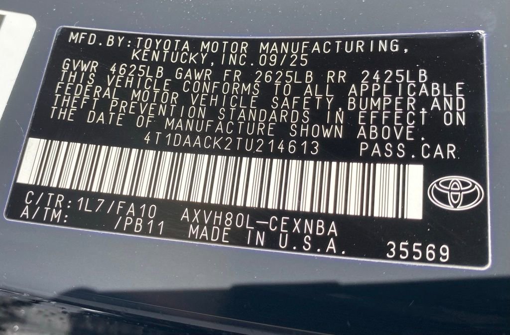 Used 2026 Toyota Camry LE image 21