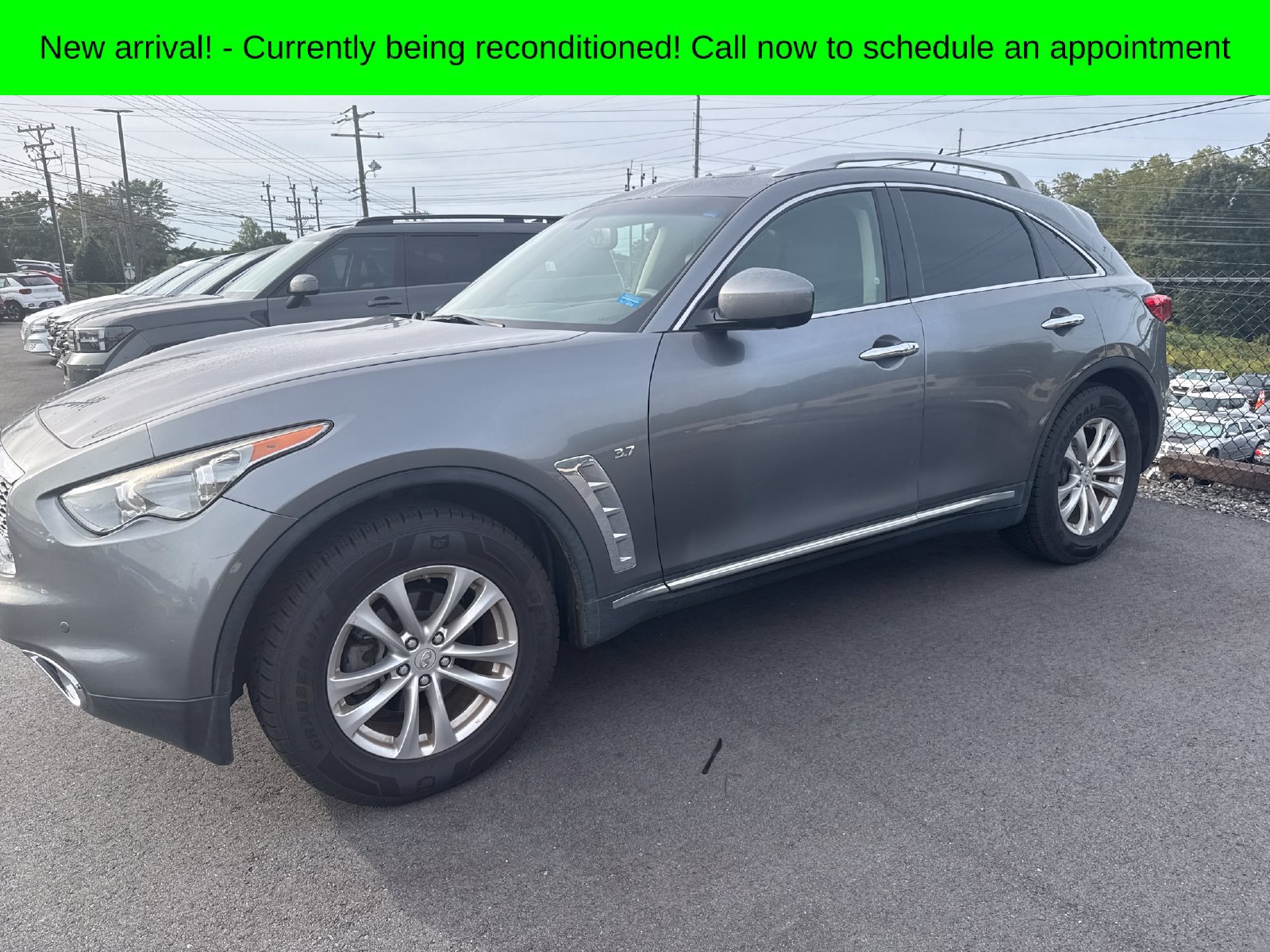Used 2017 INFINITI QX70 AWD w/ Premium Package