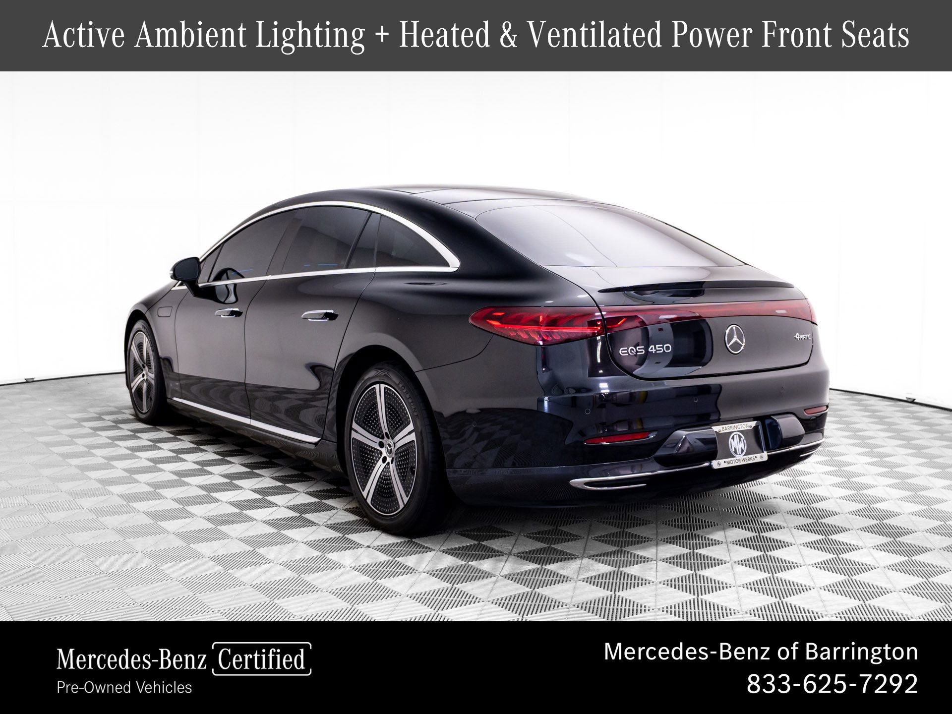 Used 2023 Mercedes-Benz EQS 450+ 4MATIC Sedan image 3