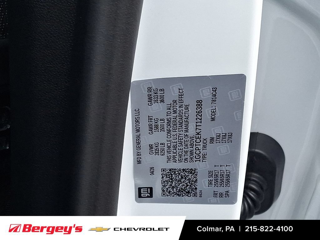New 2026 Chevrolet Colorado LT w/ Advanced Trailering Package AWD/4WD image 19