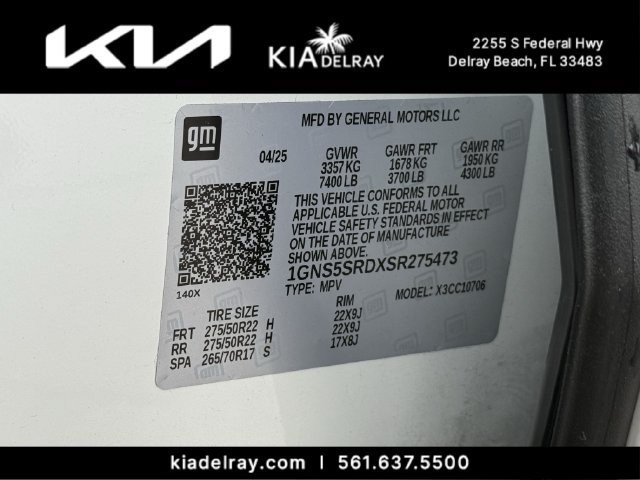 Used 2025 Chevrolet Tahoe Premier RWD image 38
