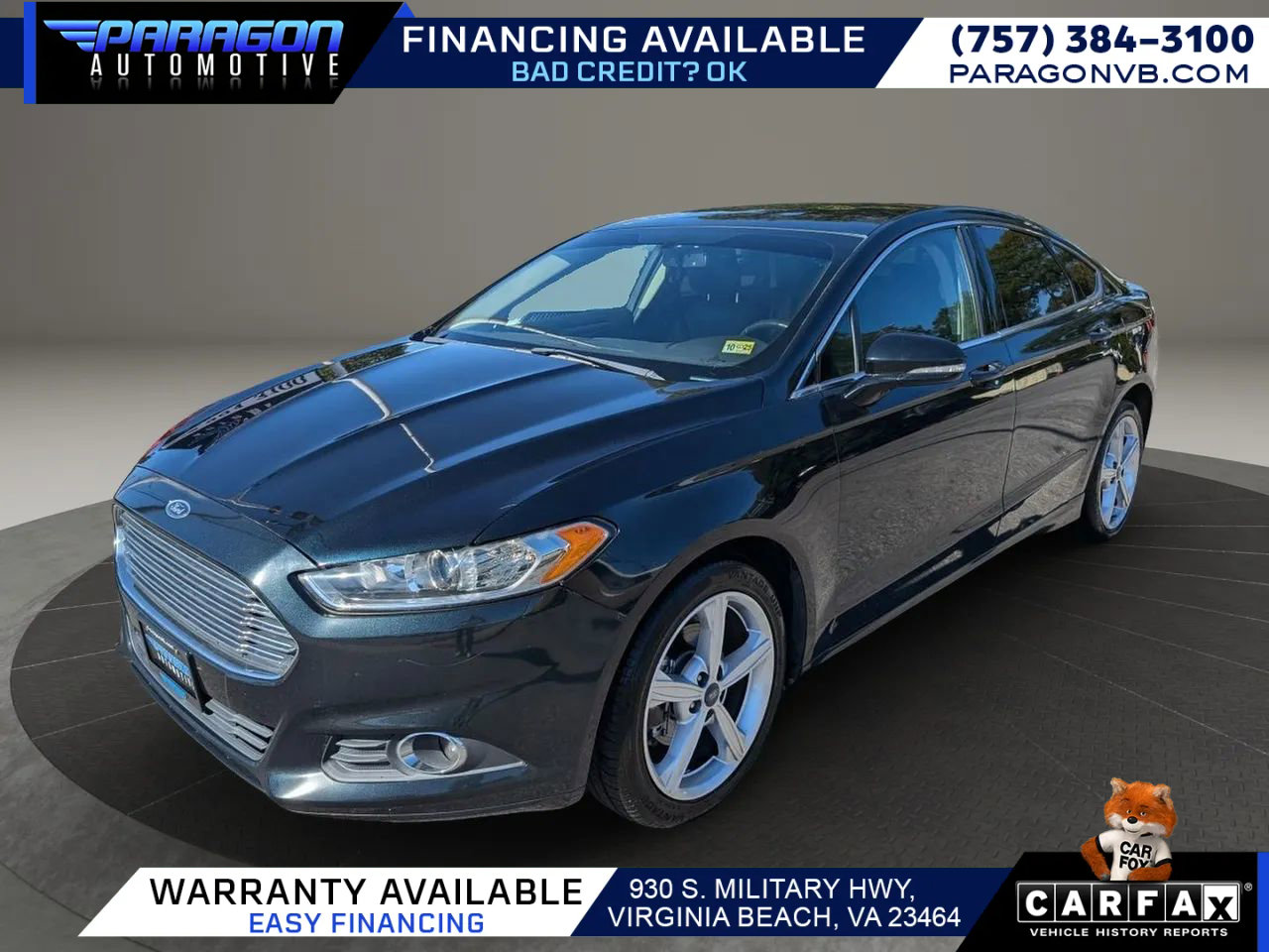 Used 2014 Ford Fusion SE w/ Equipment Group 202A