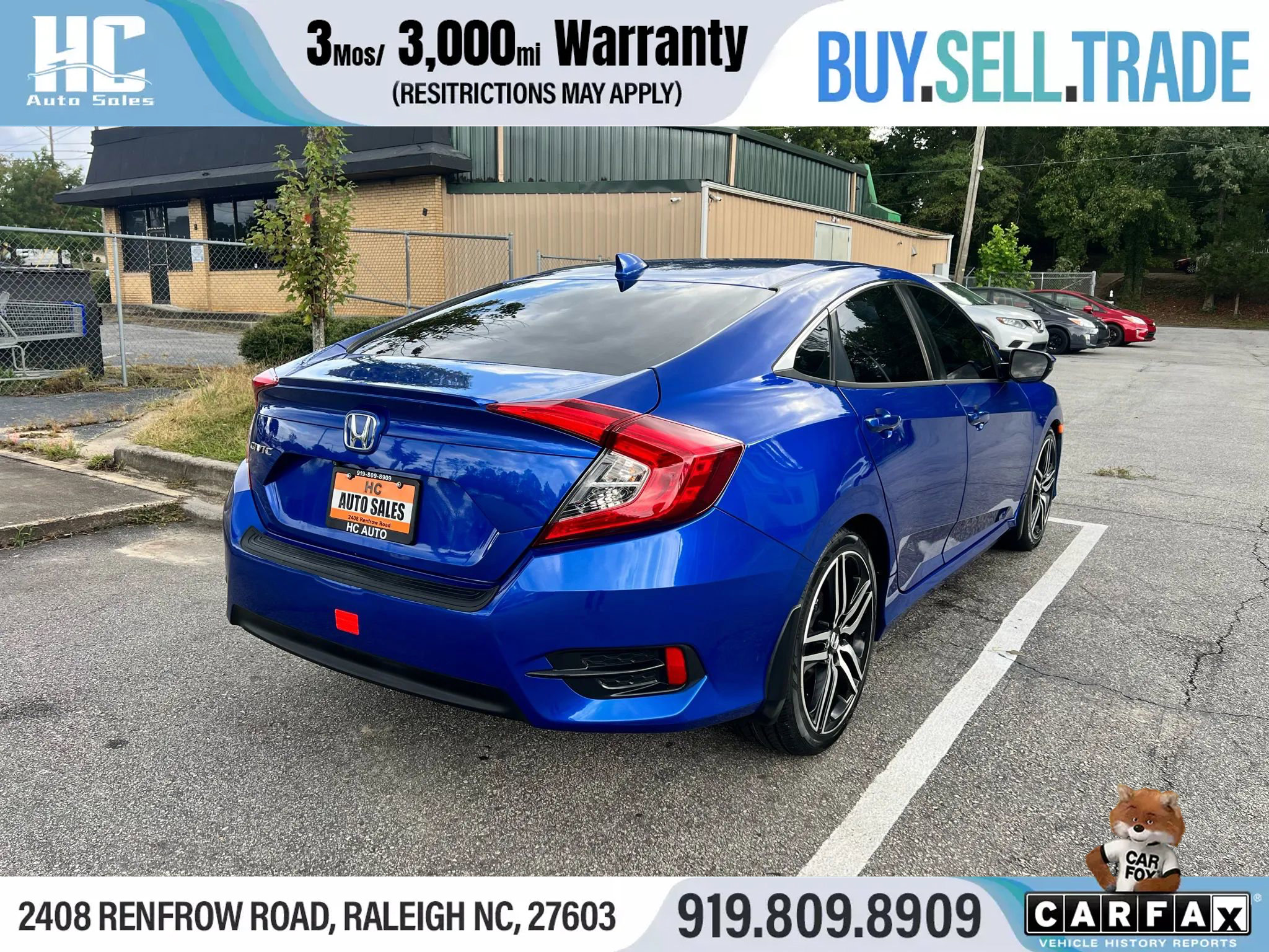Used 2017 Honda Civic EX-T image 5