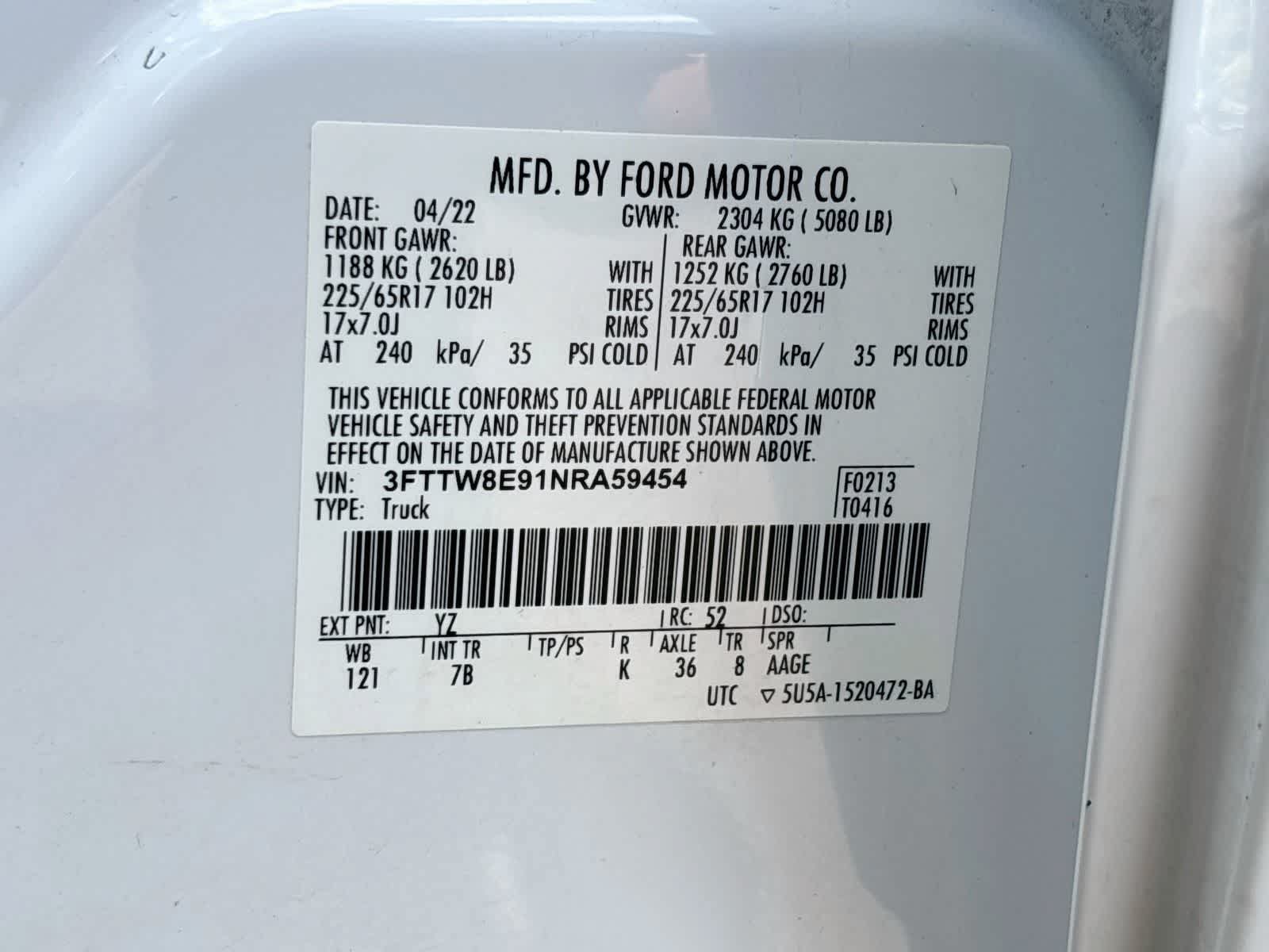 Used 2022 Ford Maverick XLT FWD image 30