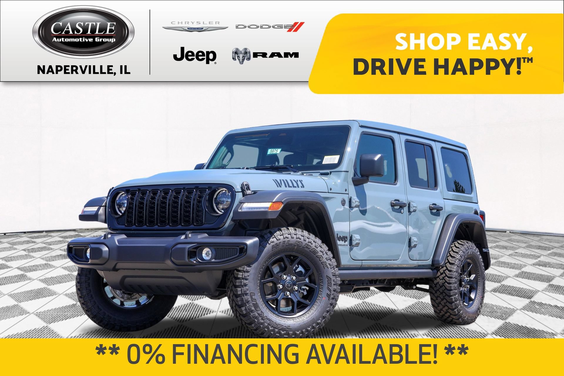 New 2026 Jeep Wrangler Unlimited Sport