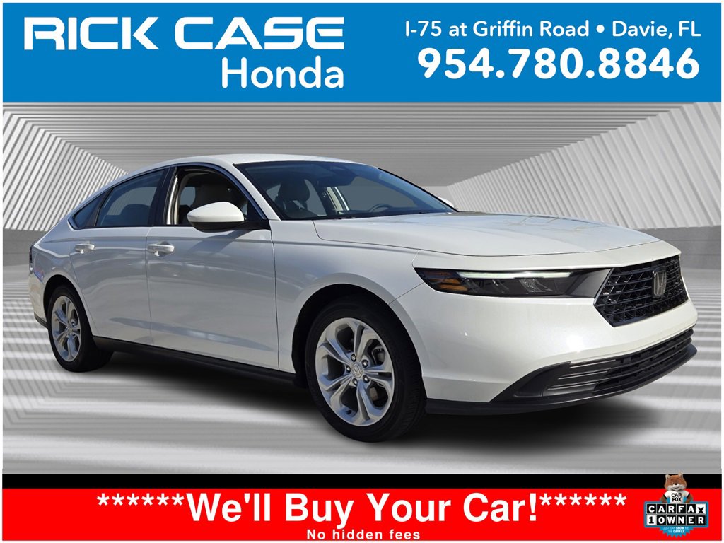 Certified 2023 Honda Accord LX