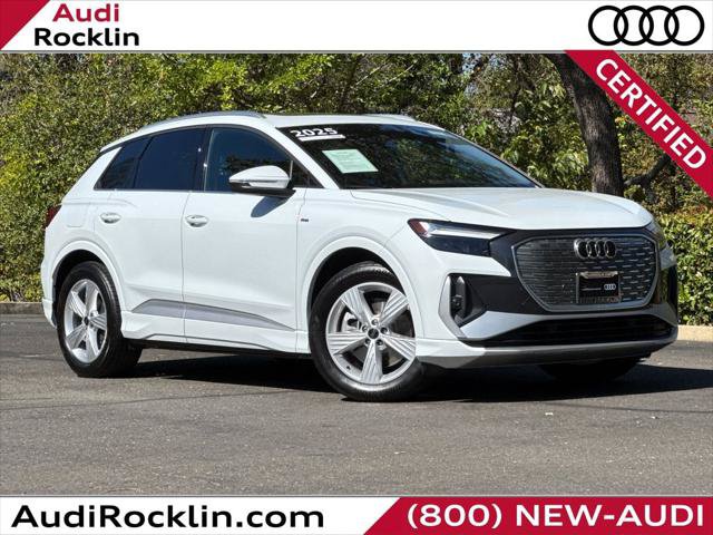 Certified 2025 Audi Q4 e-tron Premium
