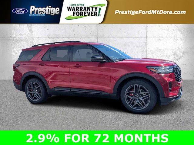 New 2025 Ford Explorer ST w/ Sun And Sound Package