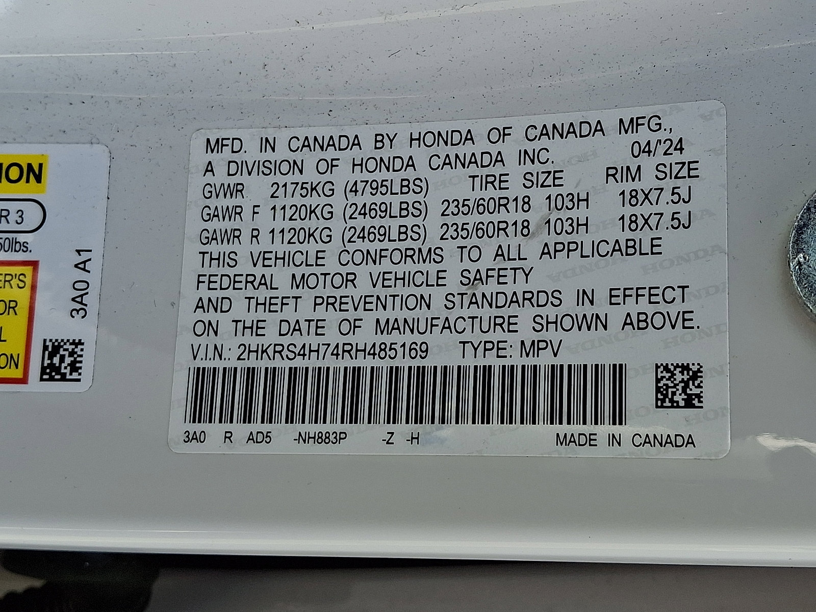 Used 2024 Honda CR-V EX-L image 27