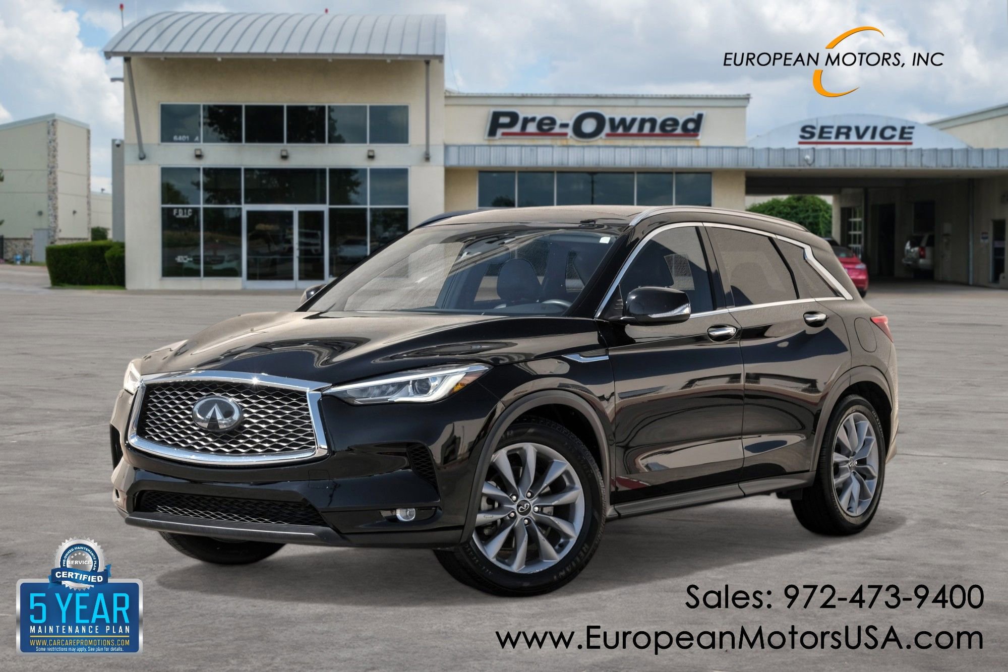 Used 2020 INFINITI QX50 Luxe image 1