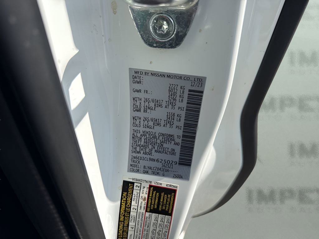 Used 2024 Nissan Frontier SV w/ SV Convenience Package RWD image 33