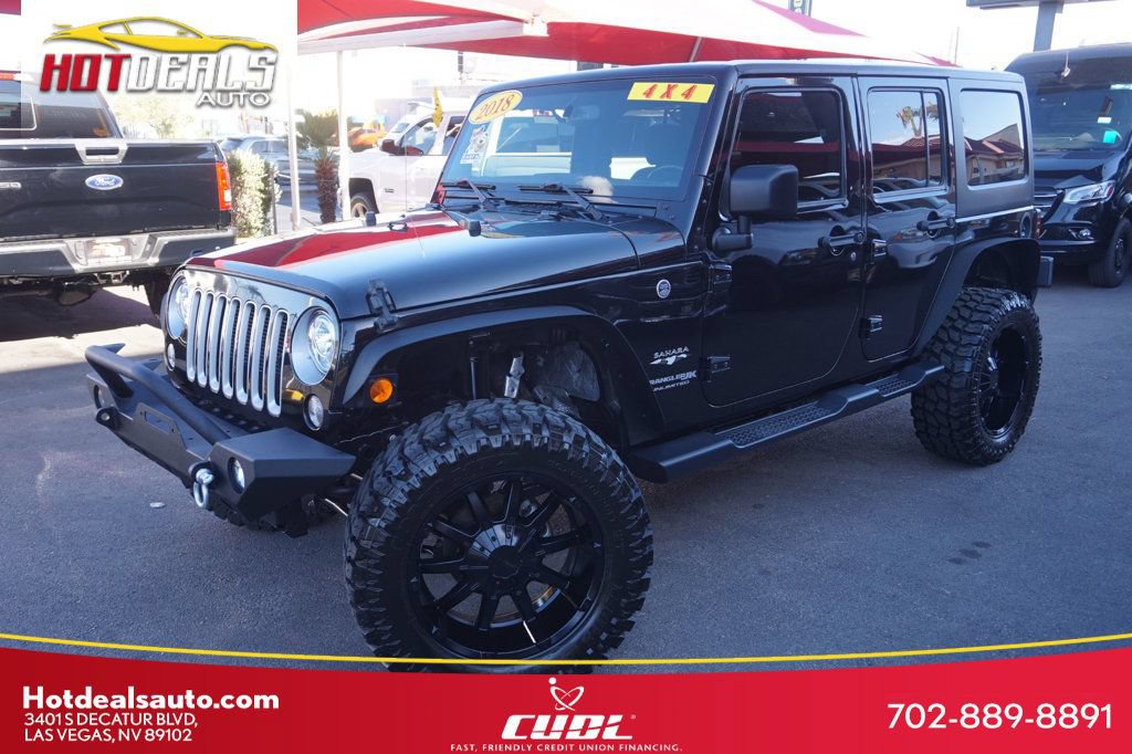 Used 2018 Jeep Wrangler Unlimited Sahara