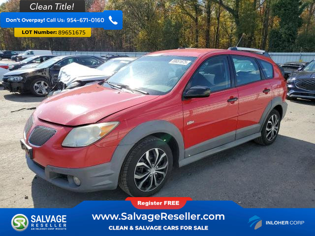Used 2005 Pontiac Vibe w/ Power Group Value Package
