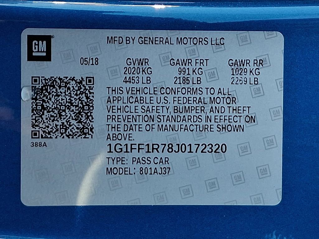 Used 2018 Chevrolet Camaro SS image 28