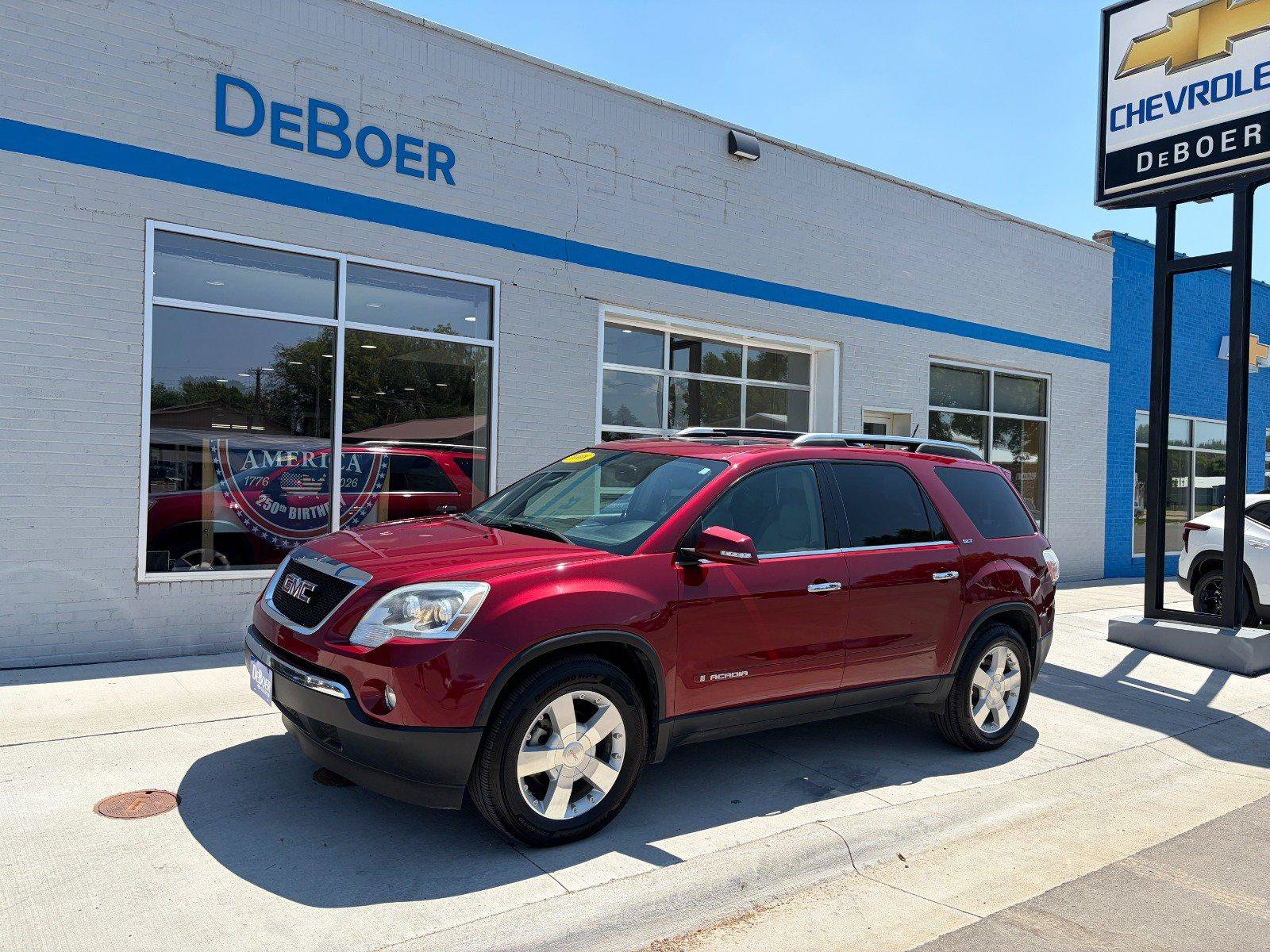 Used 2008 GMC Acadia SLT