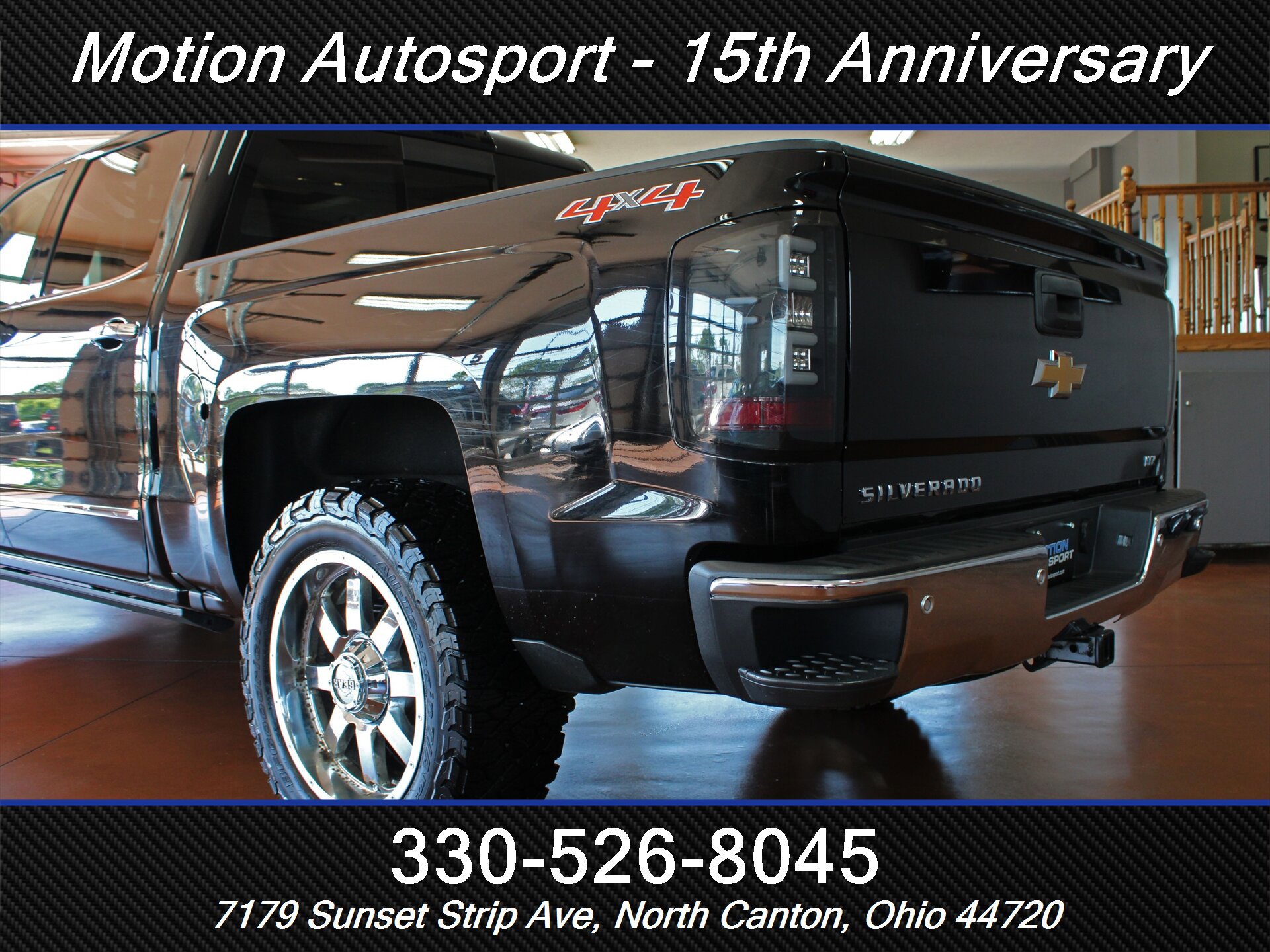 Used 2017 Chevrolet Silverado 1500 LTZ w/ Sport Package AWD/4WD image 8
