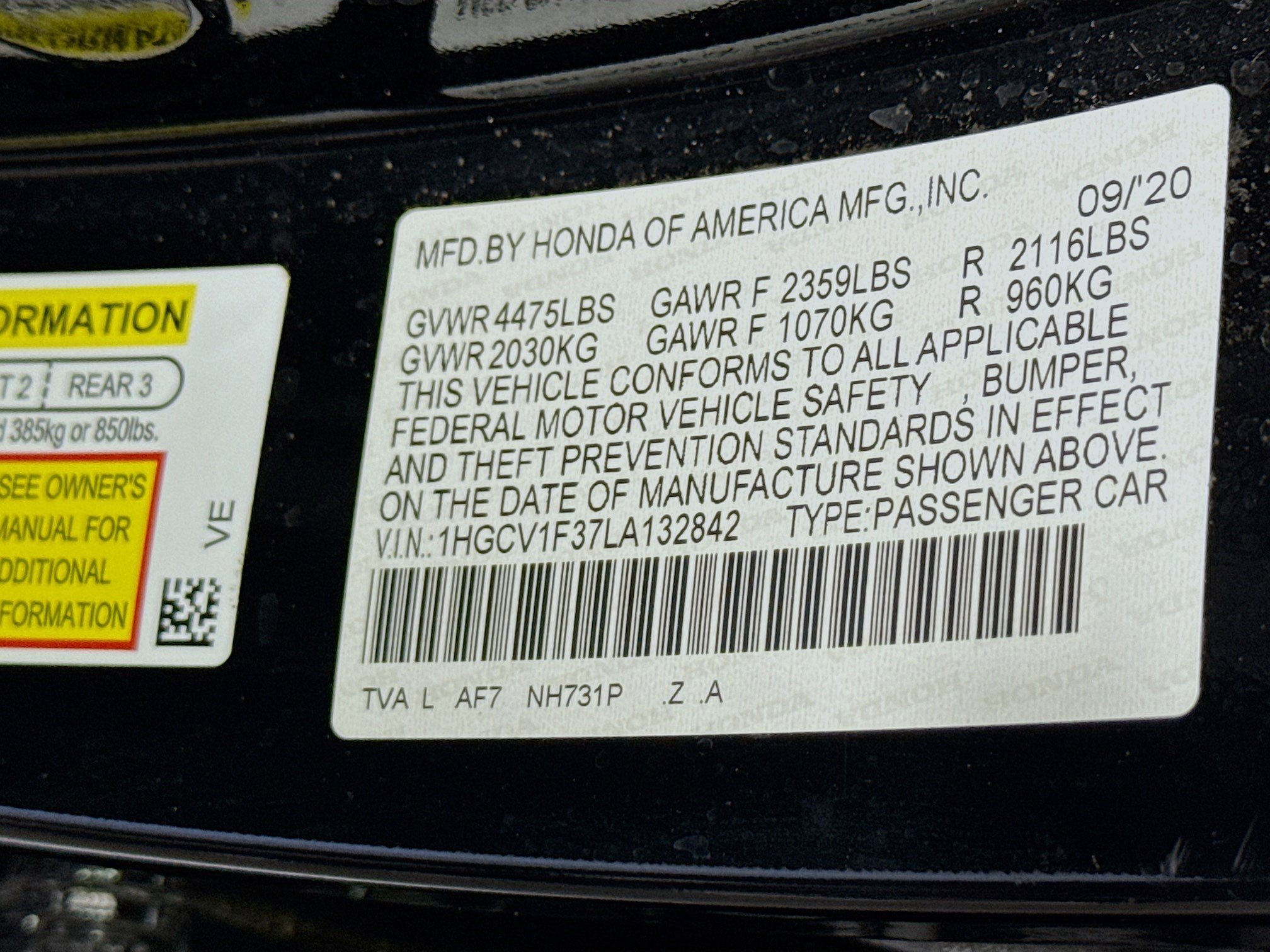 Used 2020 Honda Accord Sport image 40