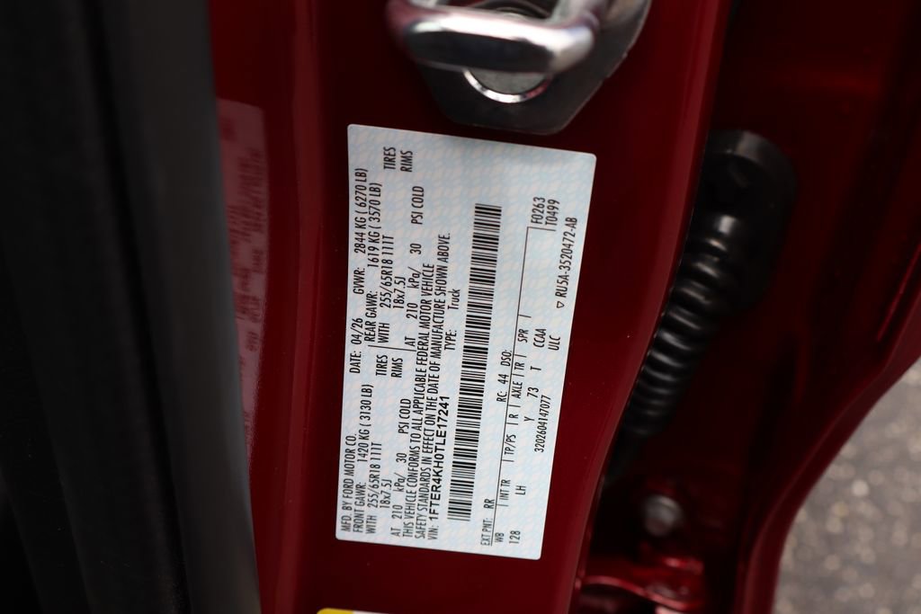 New 2026 Ford Ranger Lariat AWD/4WD image 33