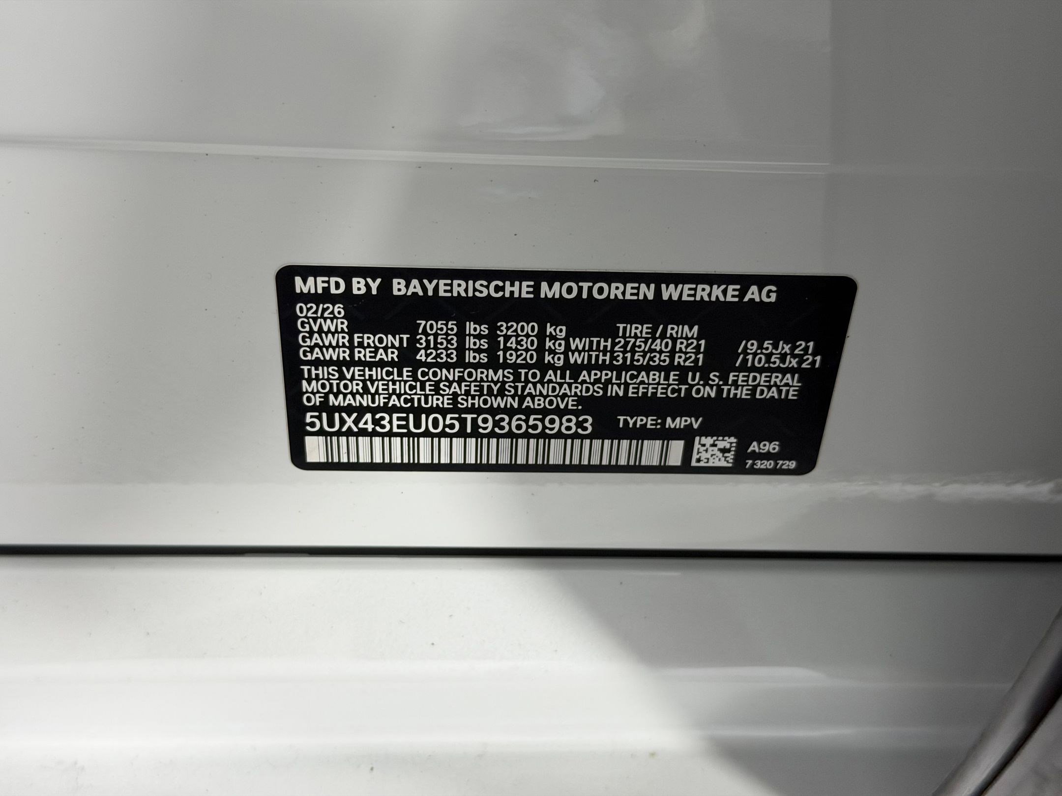 New 2026 BMW X5 xDrive50e w/ Executive Package image 20