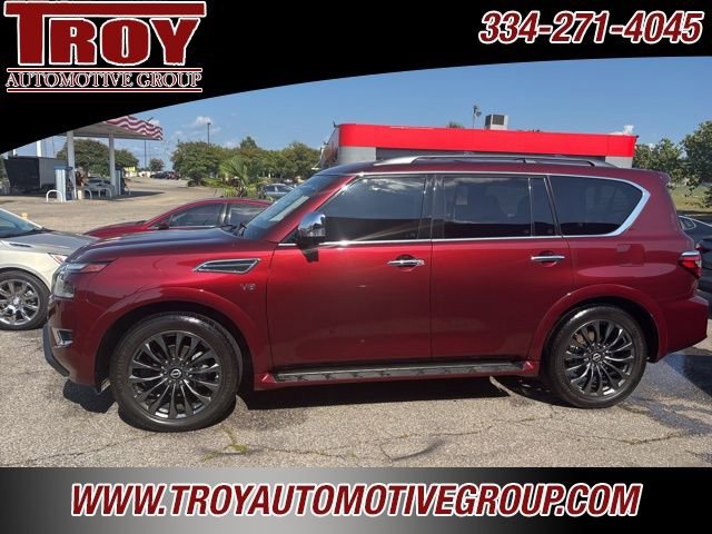 Used 2021 Nissan Armada Platinum w/ Captain's Chairs Package RWD image 4