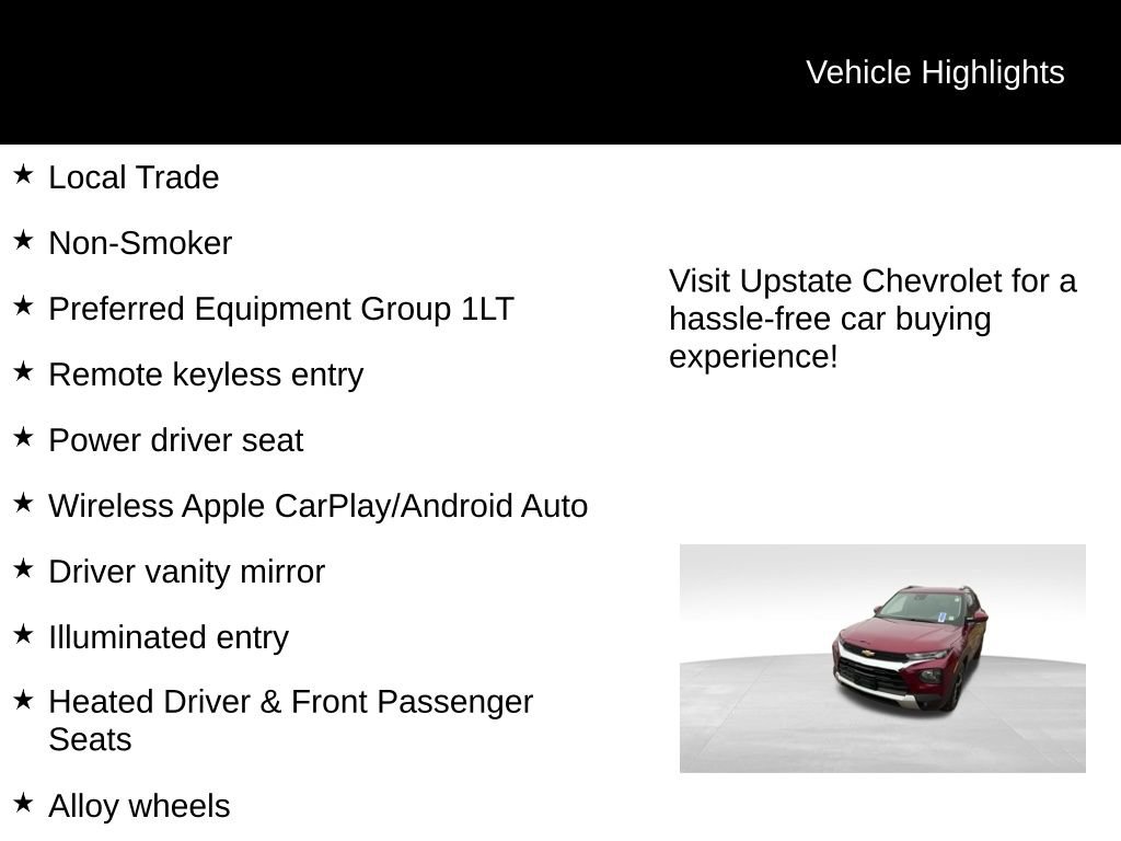 Used 2023 Chevrolet TrailBlazer LT image 9