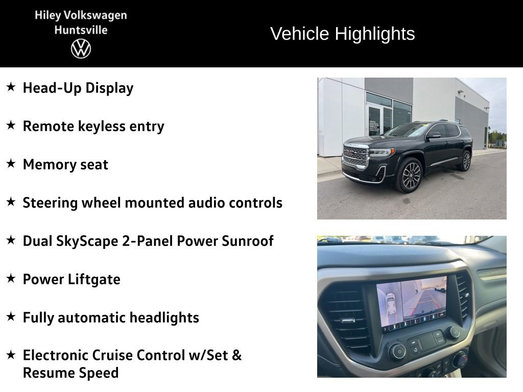 Used 2020 GMC Acadia Denali w/ Technology Package image 13