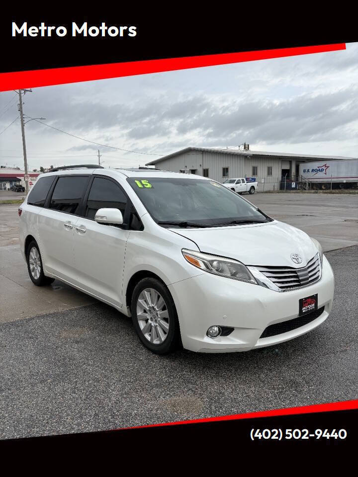 Used 2015 Toyota Sienna Limited Premium w/ Advanced Technology Package FWD image 1