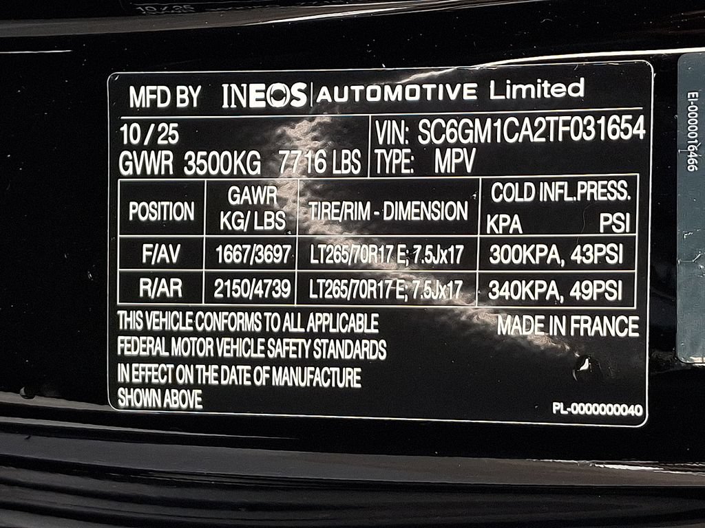 New 2026 INEOS Grenadier AWD/4WD image 10