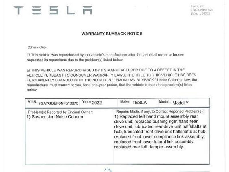 Used 2022 Tesla Model Y Performance image 5