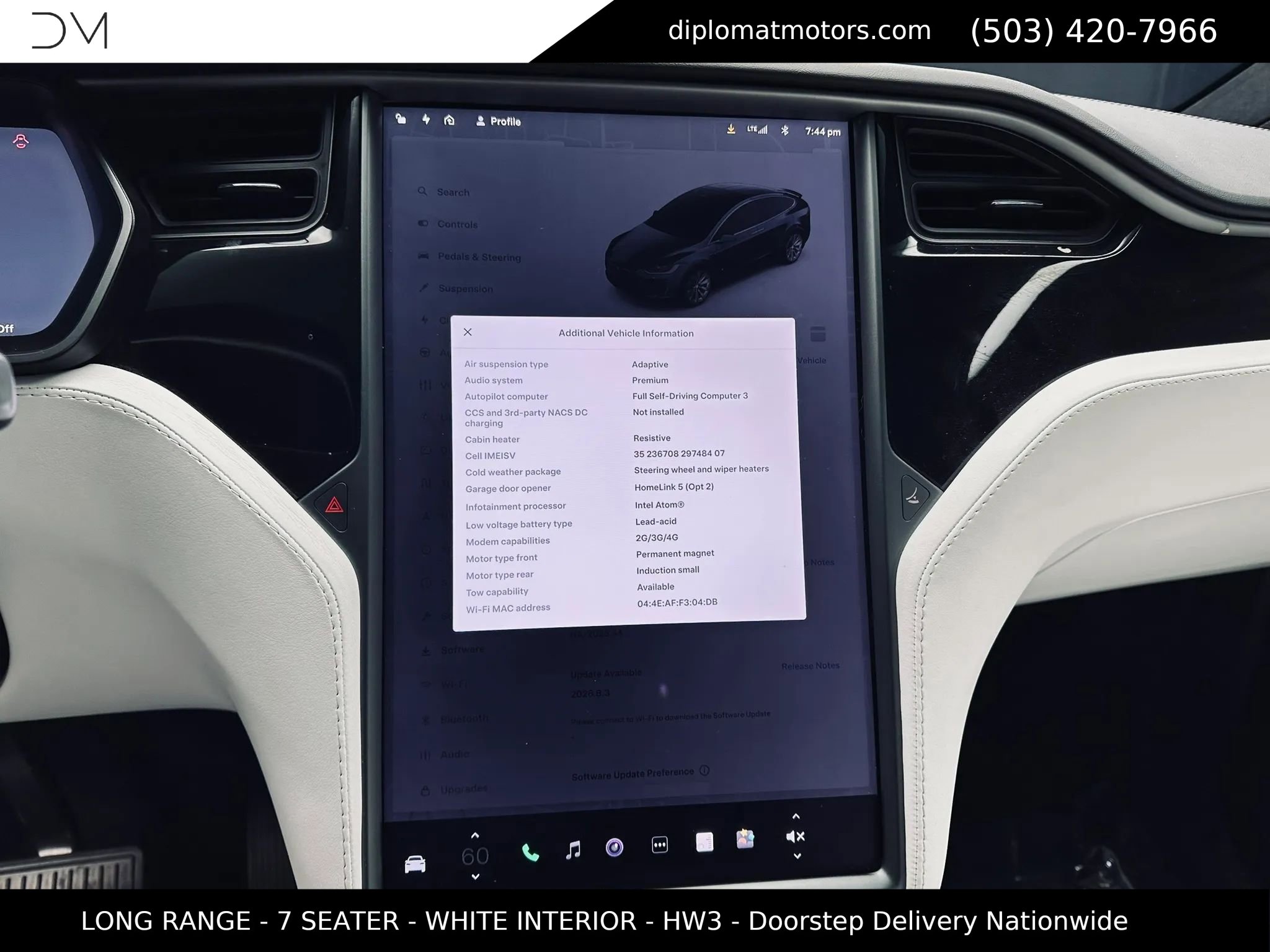 Used 2019 Tesla Model X Long Range image 38