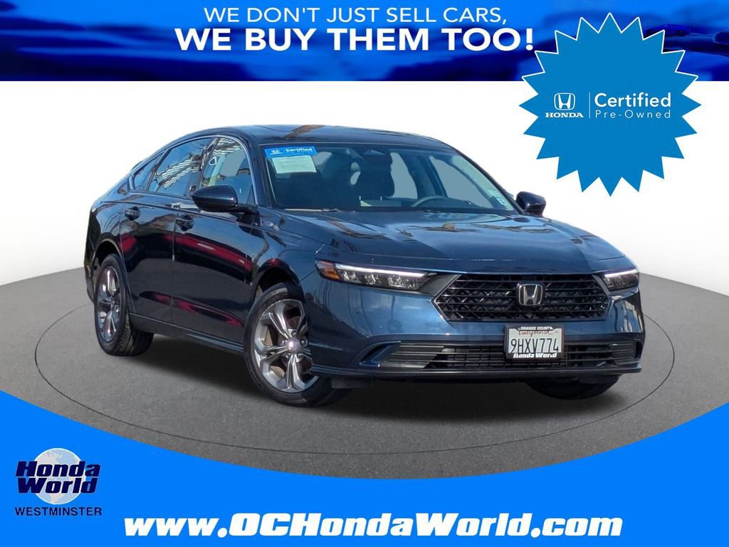 Certified 2023 Honda Accord EX