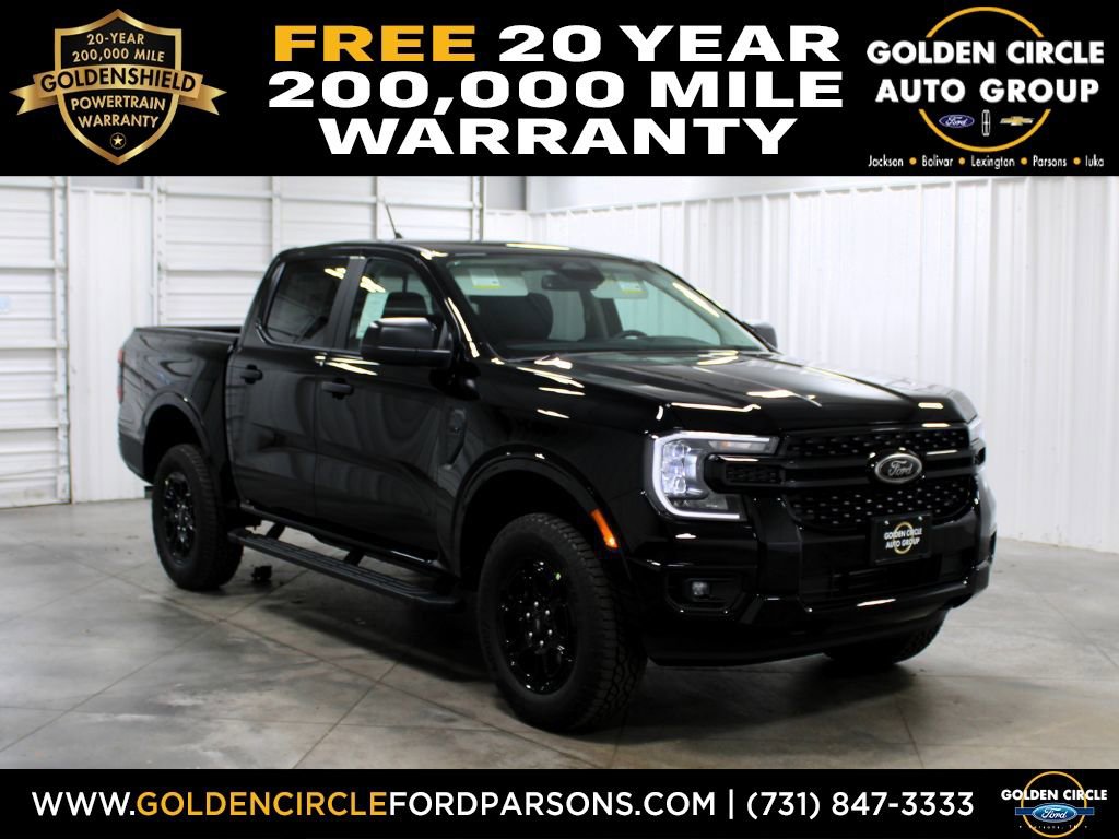 New 2025 Ford Ranger XLT w/ Equipment Group 301A High