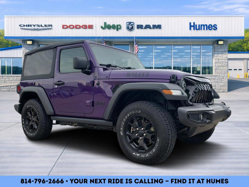 Certified 2023 Jeep Wrangler Sport AWD/4WD image 1