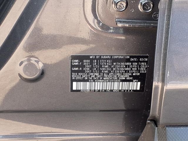 New 2026 Subaru Ascent Limited image 10