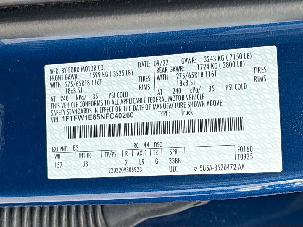 Used 2022 Ford F150 XL w/ STX Appearance Package image 30