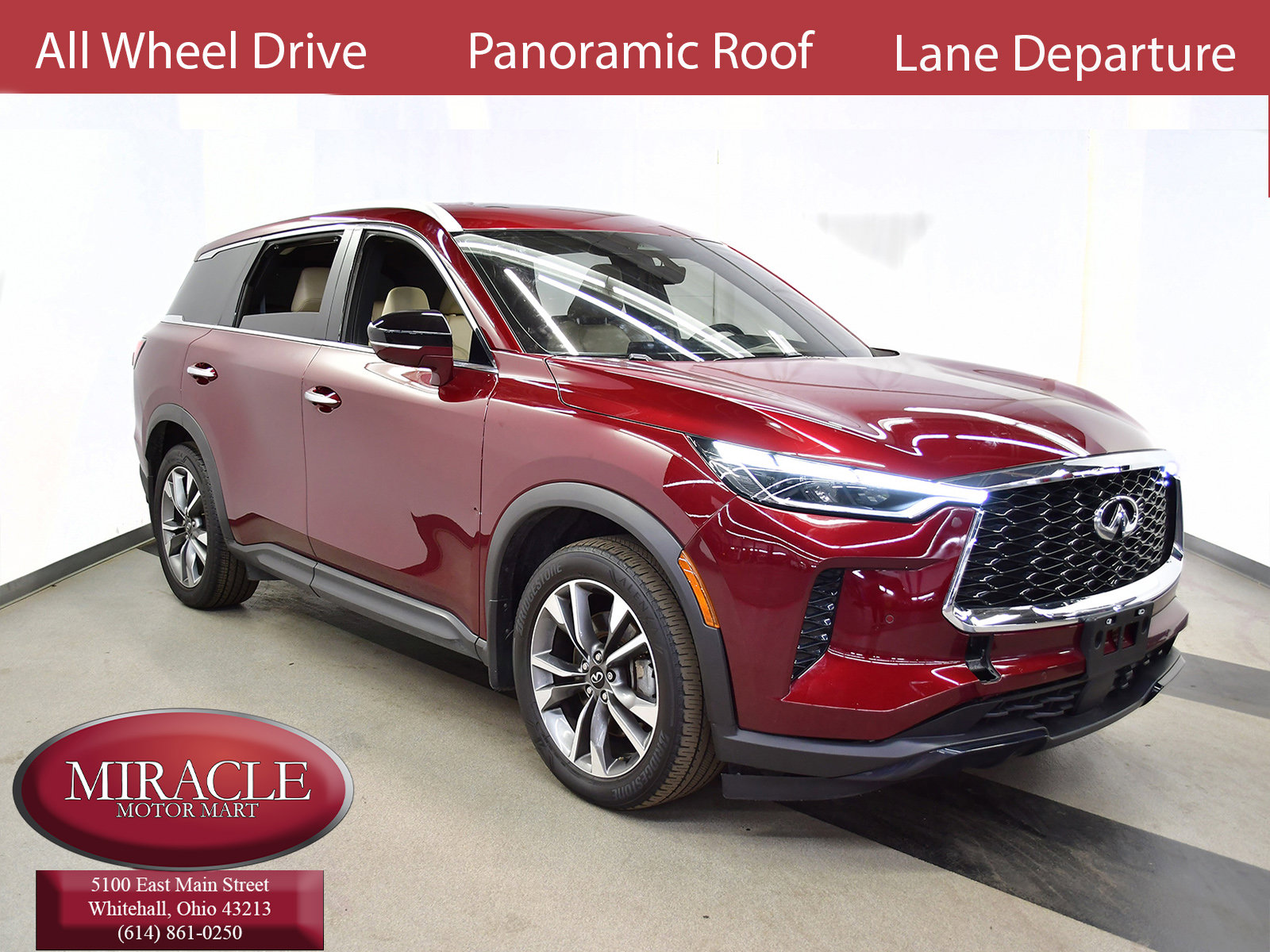 Used 2023 INFINITI QX60 Luxe w/ Cargo Package