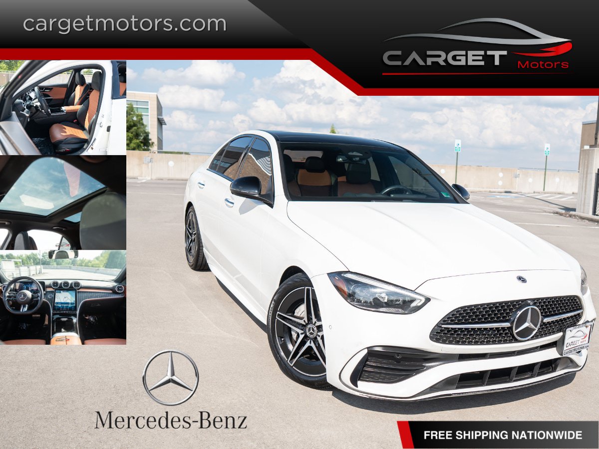 Used 2022 Mercedes-Benz C 300 4MATIC Sedan w/ AMG Line w/ Night Package image 1