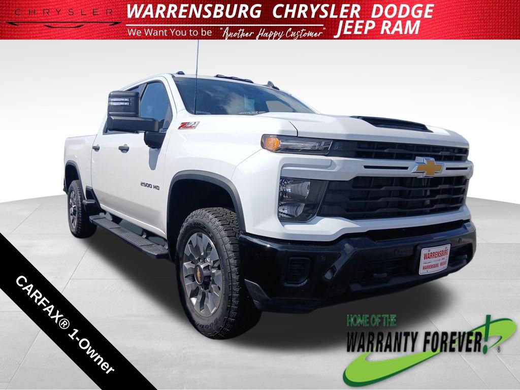 Used 2025 Chevrolet Silverado 2500 Custom w/ Custom Value Package