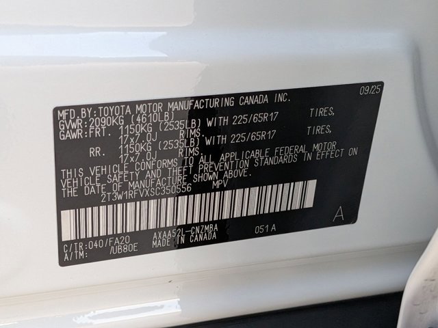 Certified 2025 Toyota RAV4 XLE FWD image 17