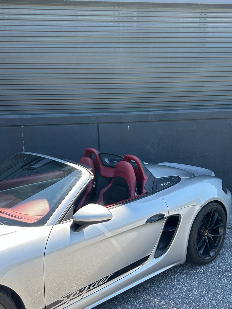 Certified 2021 Porsche 718 Boxster Spyder RWD image 10