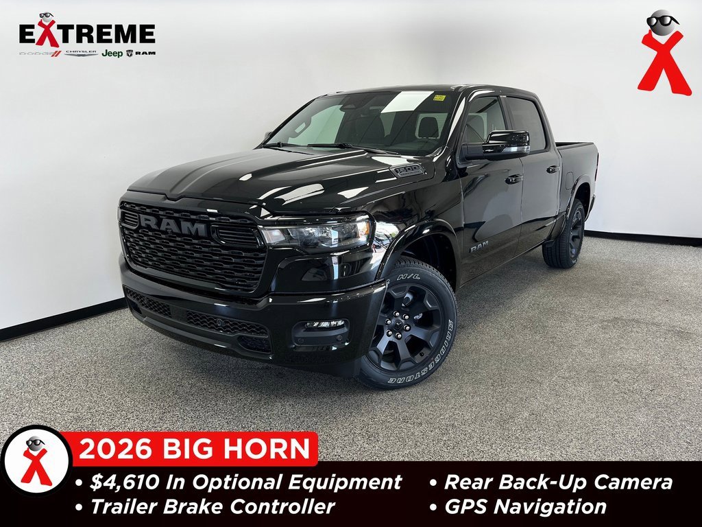 New 2026 RAM 1500 4x4 Crew Cab image 1