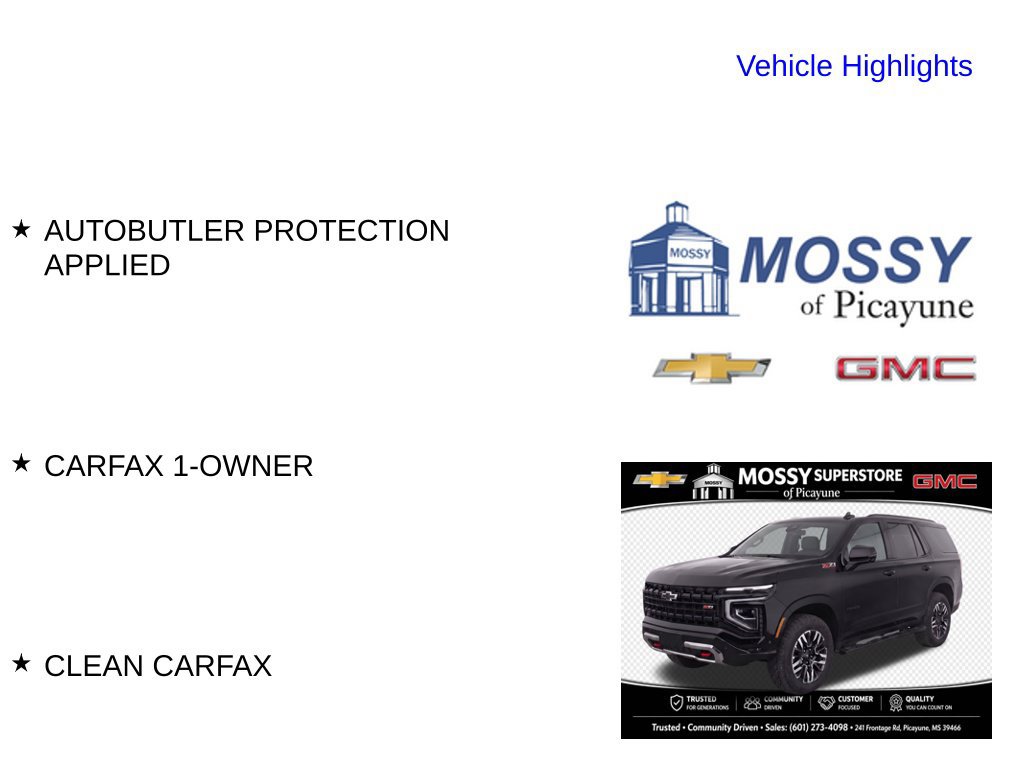 Used 2025 Chevrolet Tahoe Z71 AWD/4WD image 10