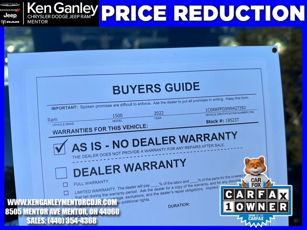 Certified 2022 RAM 1500 Big Horn image 26