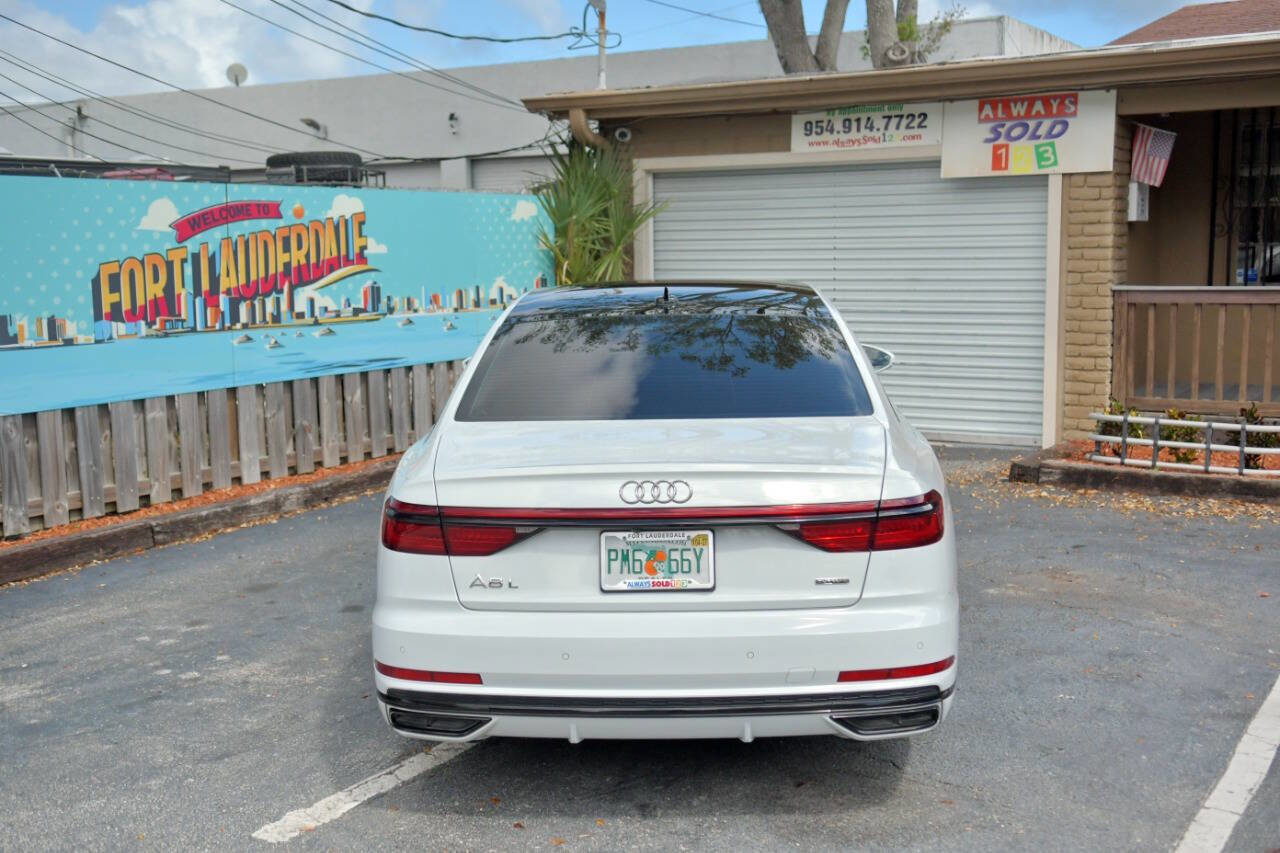 Used 2020 Audi A8 L 4.0T w/ Executive Package AWD/4WD image 32