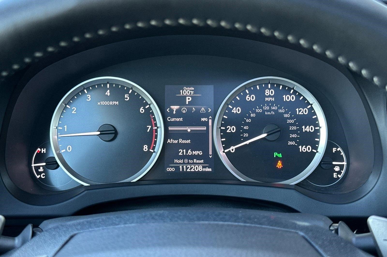 Used 2014 Lexus IS 350 w/ Luxury Package w/Brown Wood image 19