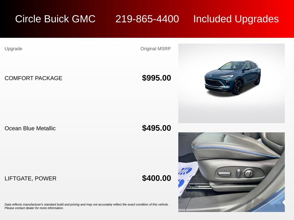 Used 2025 Buick Encore GX Sport Touring w/ Comfort Package FWD image 3