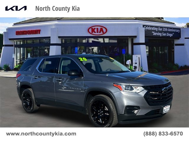 Used 2020 Chevrolet Traverse LS w/ LPO, Black Accent Package