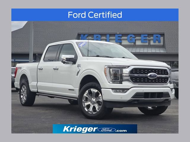Certified 2022 Ford F150 Platinum w/ Max Trailer Tow Package AWD/4WD image 1